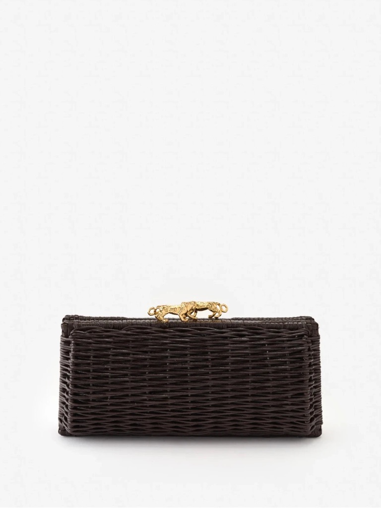 J.Mclaughlin Keaton Wicker Clutch